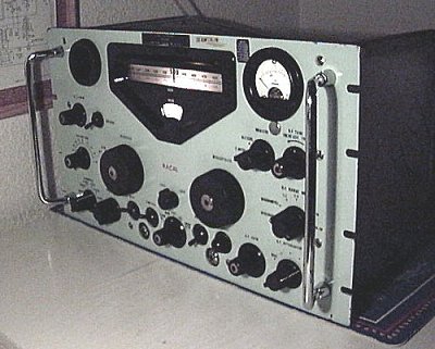 Racal RA-117 Front Panel