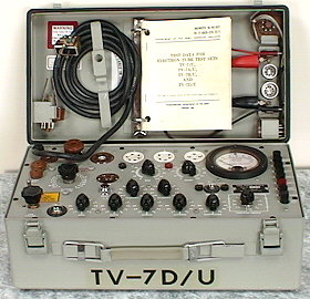 TV-7D/U tube tester
